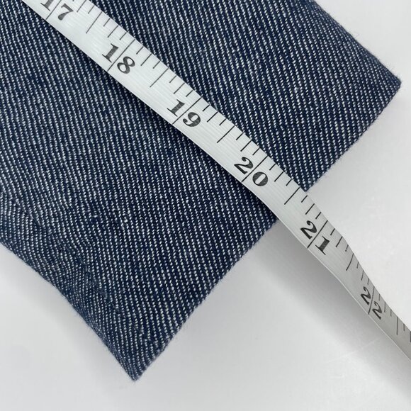 Ryegrass Linen Blend Buttoned Collared V-Neck Lined Blazer Jacket Size 4 Office - Picture 8 of 11